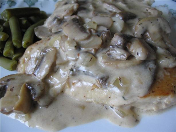 If you like smothered chicken recipe with cream of mushroom soup, you'...