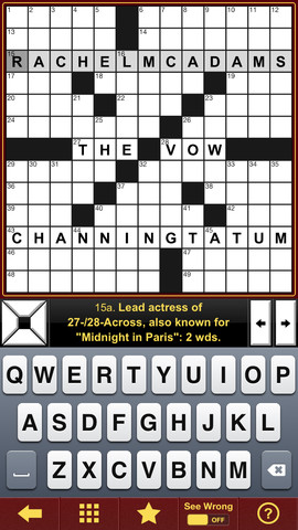 App of the Week: Daily Celebrity Crossword The Average Consumer