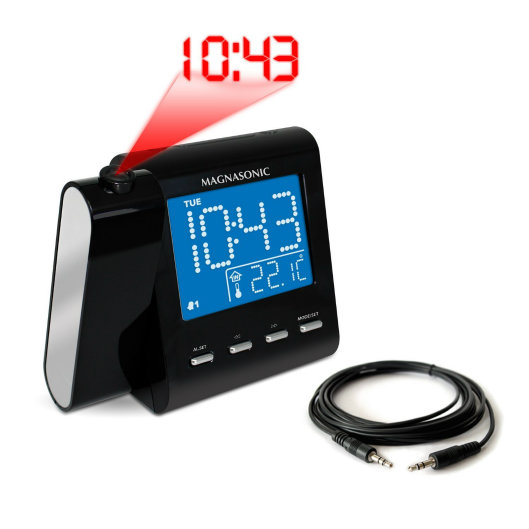  Alarm, Auto Time Set/Restore, Temperature Display, and Battery Backup